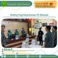 Briefing Pagi Kepaniteraan PA Merauke (07/10/2025)