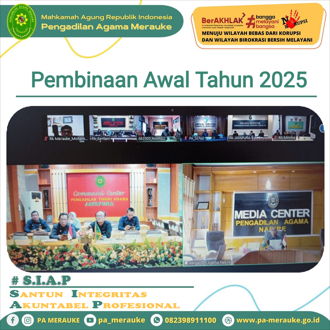 Pembinaan Awal 2025 2