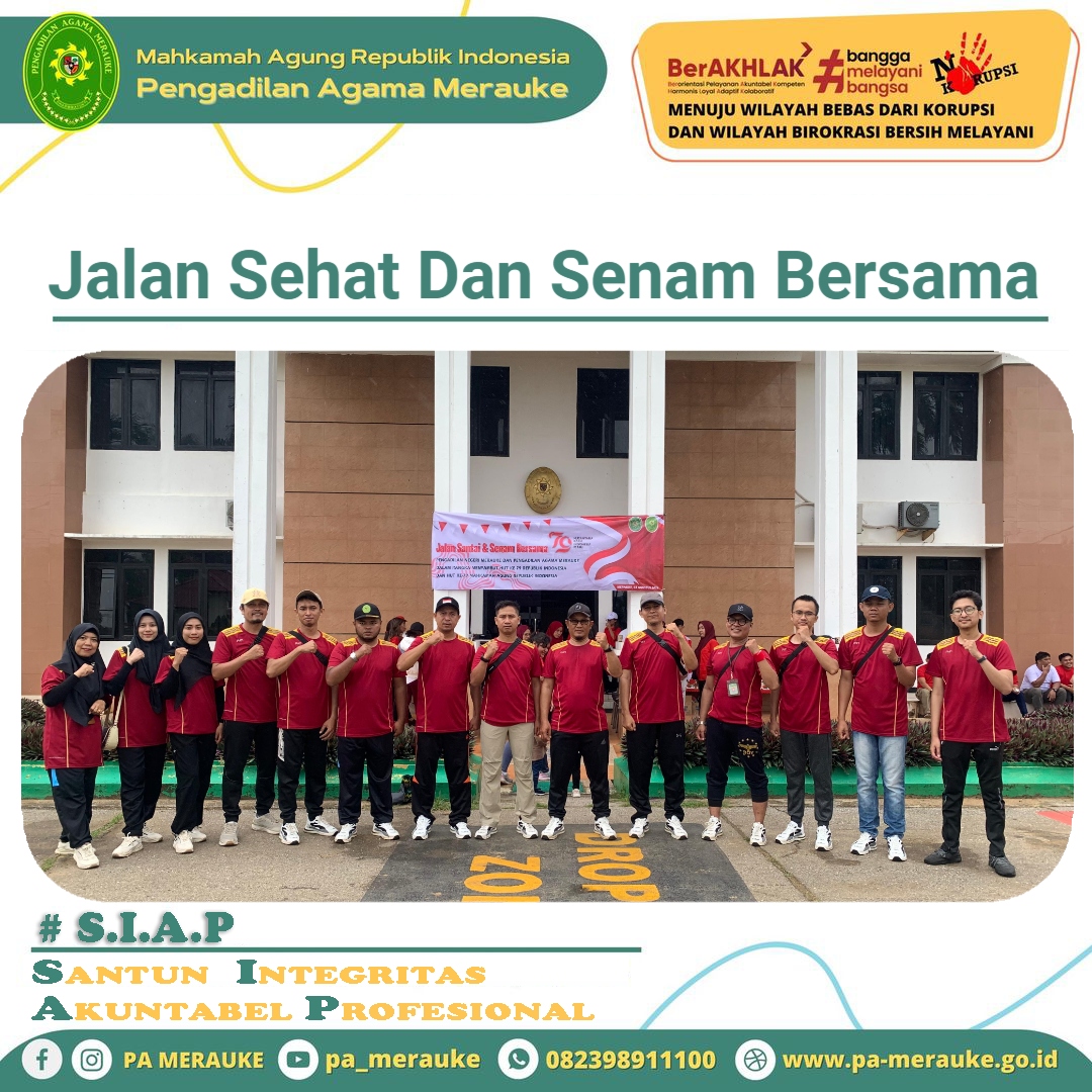 jalan sehat dan senam 1