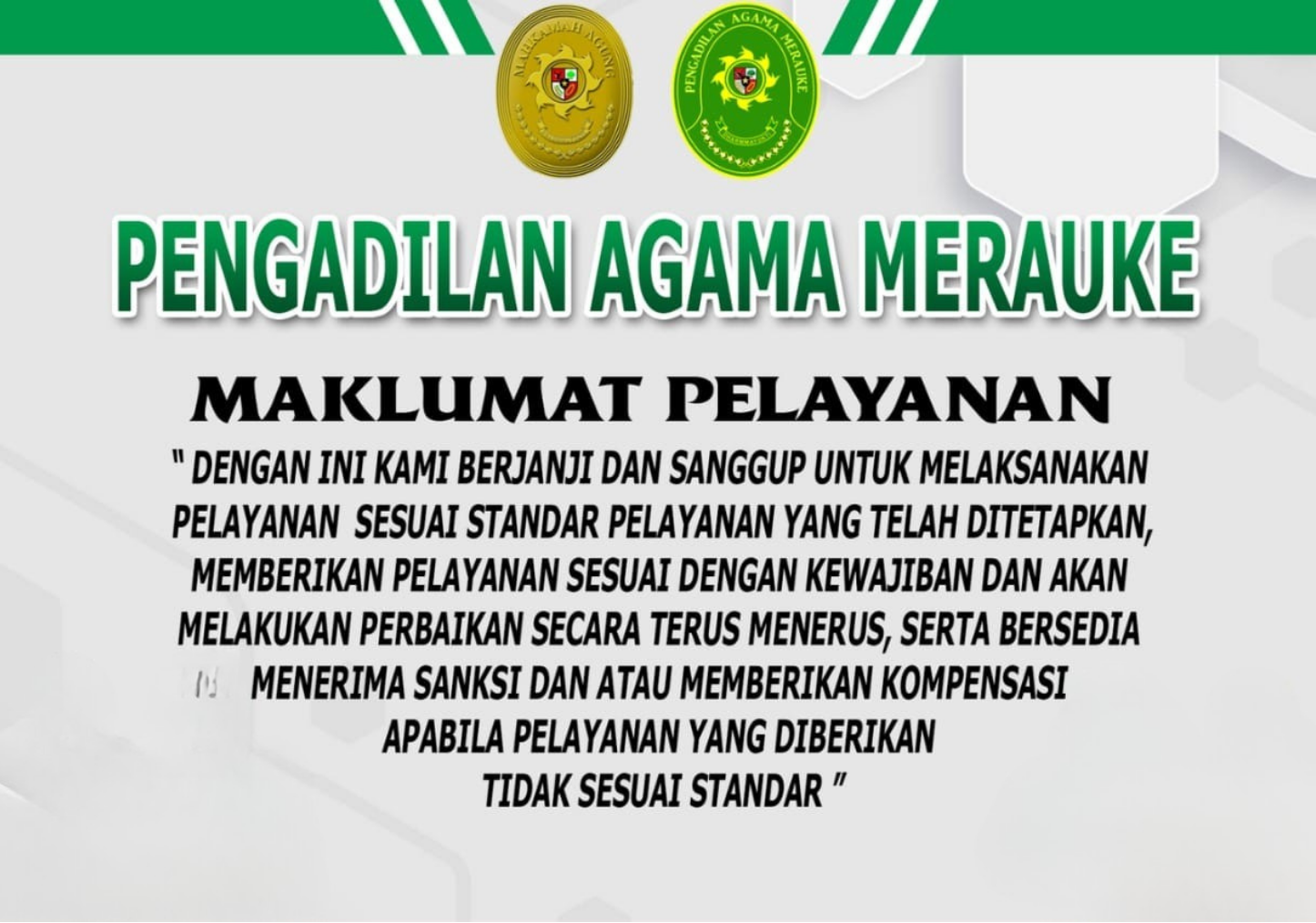 Maklumat Pelayanan